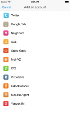 Скриншот приложения IM+ - №4