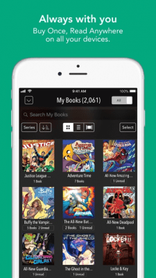 Скриншот приложения comiXology – Read Comics, Graphic Novels & Manga - №6