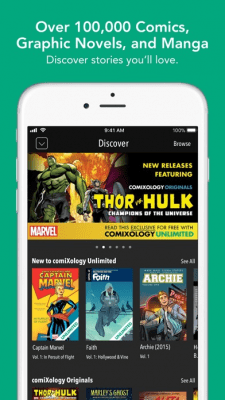 Скриншот приложения comiXology – Read Comics, Graphic Novels & Manga - №8