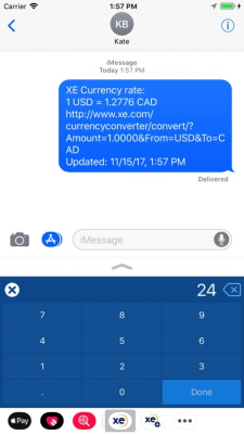 Скриншот приложения XE Currency - №4