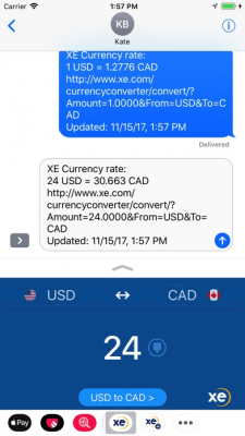 Скриншот приложения XE Currency - №5
