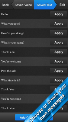 Скриншот приложения Voice Generator - №5