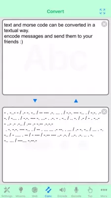 Скриншот приложения Morse-It - №3