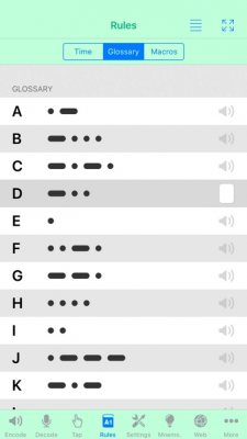 Скриншот приложения Morse-It - №4