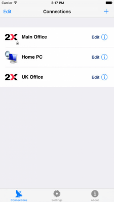 Скриншот приложения Parallels 2X RDP/Remote Desktop - №8