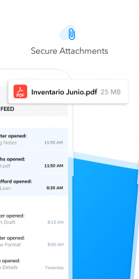Скриншот приложения Criptext Безопасная электронная почта - №4