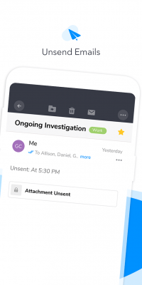 Скриншот приложения Criptext Безопасная электронная почта - №5
