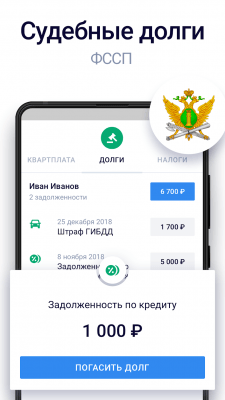 Скриншот приложения Госдолги - №7
