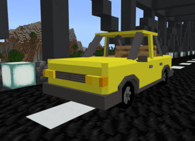 Скриншот приложения Cars Addon for MCPE Mod - №1