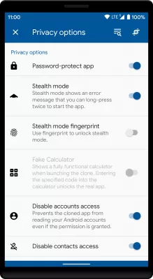 Скриншот приложения App Cloner - №8