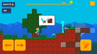 Скриншот приложения Нубик против Про против Читера 4: Лаки Блок - №7