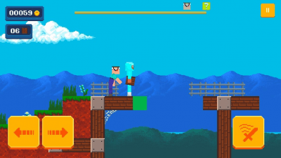 Скриншот приложения Нубик против Про против Читера 4: Лаки Блок - №8