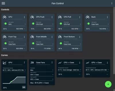 Скриншот приложения FanControl - №1