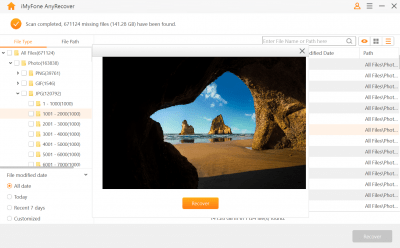 Скриншот приложения iMyFone AnyRecover - №3