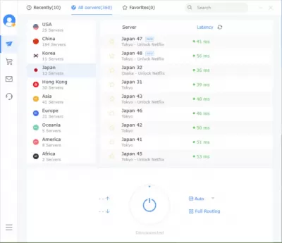 Скриншот приложения FlyVPN - №3