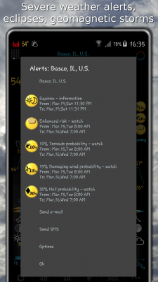 Скриншот приложения eWeather HDF - №5