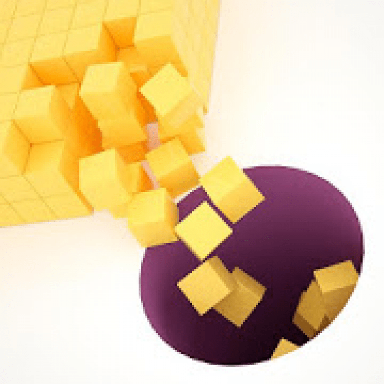 Block once. Bubble Tower 3 d. Bubble Fall. 3d game icon.