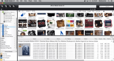 Скриншот приложения JRiver Media Center для macOS - №1
