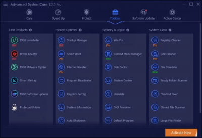 Скриншот приложения Advanced SystemCare Pro - №4