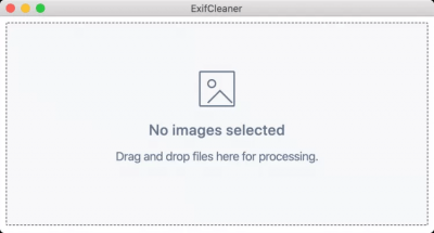Скриншот приложения ExifCleaner для Linux - №2