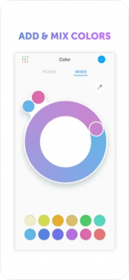 Скриншот приложения PicsArt Color Рисование - №3