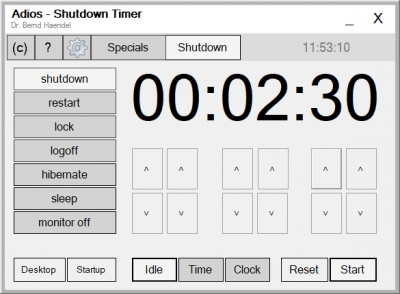 Скриншот приложения Adios - Shutdown Timer - №1