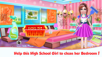 Скриншот приложения Highschool Girls House Cleaning - №3
