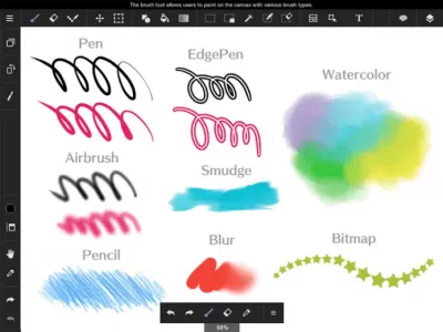 Скриншот приложения MediBang Paint for iPad - №5
