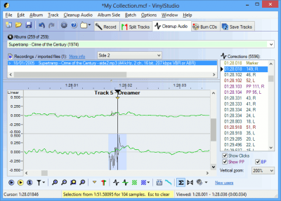Скриншот приложения VinylStudio - №3