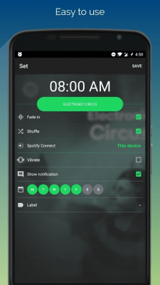 Скриншот приложения SpotOn - Sleep & Wake Timer for Spotify - №4