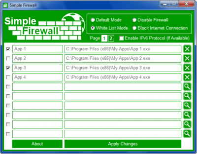 Скриншот приложения Simple Firewall - №1