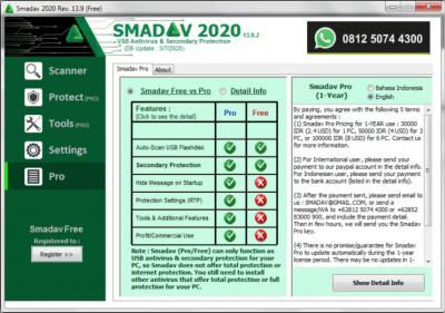 Скриншот приложения Smadav - №1