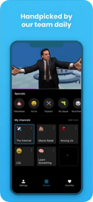 Скриншот приложения Neverthink: Handpicked Memes - №3