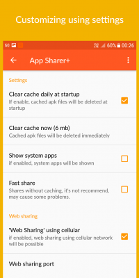 Скриншот приложения App Sharer+ - №8