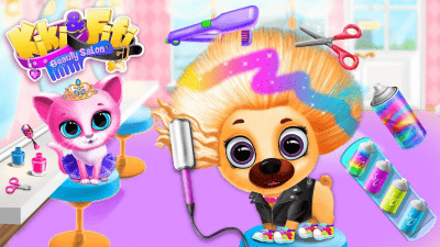 Скриншот приложения Kiki & Fifi Pet Beauty Salon - Haircut & Makeup - №3