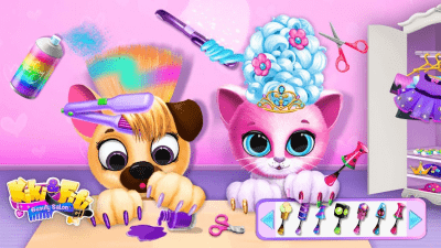 Скриншот приложения Kiki & Fifi Pet Beauty Salon - Haircut & Makeup - №4