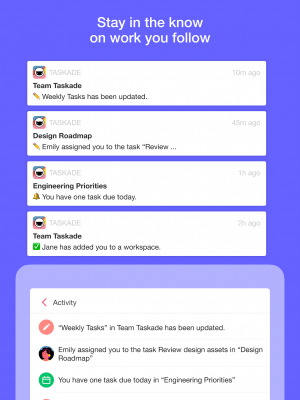 Скриншот приложения Taskade - №11