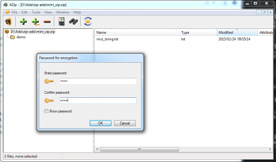 Скриншот приложения AZip - №3