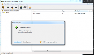 Скриншот приложения AZip - №4