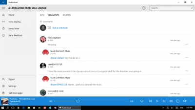 Скриншот приложения Audiocloud - №5