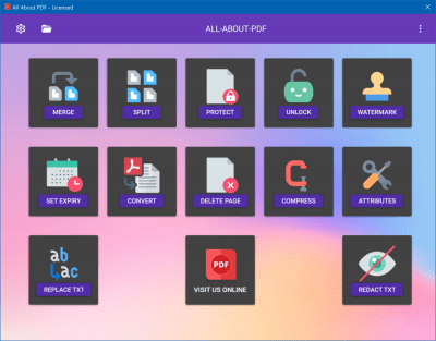 Скриншот приложения All About PDF - №9