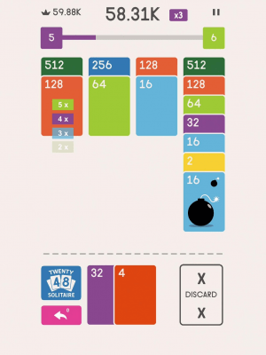 Скриншот приложения Twenty48 Solitaire - №8