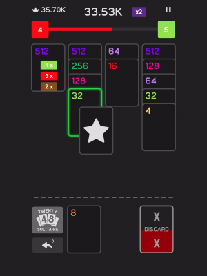 Скриншот приложения Twenty48 Solitaire - №11