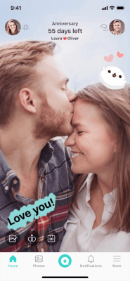 Скриншот приложения Between, The App Couples Love - №1