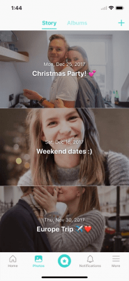 Скриншот приложения Between, The App Couples Love - №3