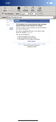 Скриншот приложения iRetro — The Internet Browser - №4