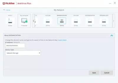 Скриншот приложения McAfee AntiVirus Plus - №3
