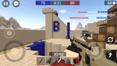 Скриншот приложения Pixel Combats 2 - №3