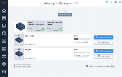Скриншот приложения Ashampoo Backup Pro - №3