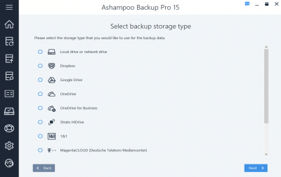 Скриншот приложения Ashampoo Backup Pro - №4